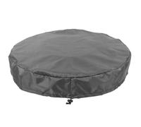 jojofuny Tapa de Cubo de 65X10 CM de Tela Oxford 210D Resistente al Polvo y Rayos UV Cubierta Protectora Reutilizable para Barriles Plásticos de Jardín y Uso Exterior Color Gris Oscuro