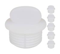 jojofuny Tapón de Silicona para Botella de Agua Pequeña, 6 Unidades, Sellado Antiderrames, Apto para Alimentos, Reutilizable, Compatible Termo y Botella Térmica, Adecuado para Deportes