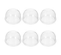 jojofuny Tapones para Jaula de Hámster 6 Piezas, Cierre de Tubo Plástico Color Claro, Accesorios Compatibles para Túneles y Tubos de Mascotas, Evita Escapes, Apto para Hábitats