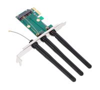 jojofuny Tarjeta adaptadora de Escritorio Mini Adaptador pcie Tarjeta pci WiFi convertidor de Tarjeta de Red Mini Tarjeta pcie WiFi convertidor de Adaptador WiFi Tarjeta de Circuito Impreso