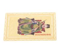 jojofuny Tarjeta de Amuleto Tradicional Chino de Cobre, Tarjeta de Amuleto, Estilo Auspicioso, Portátil y Ligera, para Bolso y Coche, Herencia Tradicional China