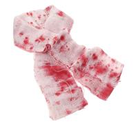 jojofuny Tela Ensangrentada de Gasa para Decoración de Halloween Banda de Advertencia de Tela Sangrienta Diseño Espeluznante para Escenas Terroríficas