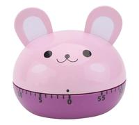 jojofuny Temporizador Mecánico de Cocina Forma de Conejo sin Pilas con Regresiva para Gestión del Recetas y Horneado para Hogar y Restaurante