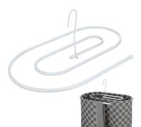 jojofuny Tendedero para Colchas y Sábanas Giratorio en Espiral de Metal Color Claro, Perchero Resistente para Secado en Balcón y Interior, Ahorra Espacio y Soporta Cargas Pesadas