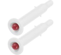 jojofuny Termómetro para Barbacoa 2 Piezas Desplegable Multifuncional, Indicador Preciso de Temperatura para Hornear Alimentos, Portátil y Fácil de Leer, Uso Doméstico en Cocina y Parrilla