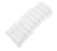 jojofuny Tiradores Adhesivos para Armarios sin Taladro Juego de 5 Pares Tamaño Pequeño Color Blanco Marfil Tiradores Autoadhesivos para Cajones y Puertas de Vidrio Manijas Pelables