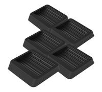 jojofuny Topes de Rueda de TPU para Muebles, 5 Piezas, Fijación Segura, Tamaño Mediano, Uso en Oficinas y Hogares Sillas y Carros