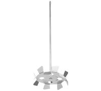 jojofuny Varilla Mezcladora para Taladro Eléctrico Accesorio Repuesto para Mezclar Pintura Yeso y Cemento Paleta Agitadora Multifuncional de Acero Resistente Compatible Proyectos de