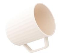 jojofuny Vaso de Adecuado Diseño para Moderno y para Baño Cepillo Dientes de PP Blanco Cepillo y Pasta de Forma Práctica Infantil Reutilizable