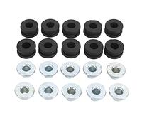 Jojomino 10 Piezas De Arandela De Goma De Motocicleta para para para para Carenados