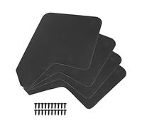 Jojomino 4 solapas universales de para camioneta de coche, furgoneta, camión, guardabarros guardabarros guardabarros protectores salpicaduras tornillo