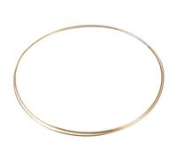 Jojomino Alambre de cobre dorado traste de los 8ft para la guitarra 1.5m m de la caja cigarro banjo de la mandolina