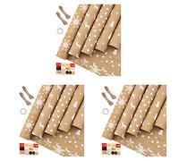 Jojomino Hojas de papel de , para Navidad, fiesta de cumpleaños, papel de , 15,