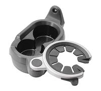 Jojomino Soporte de bebida para de monedas de coche de doble agujero para Smart FORTWO 451 2007-2015 caja de almacenamiento de consola central, A4518100370