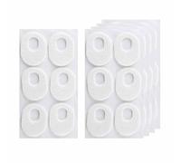 jojomis 5 hojas de almohadillas de cojín de maíz para mujer, ovaladas