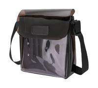 jojomis Bolsa de transporte para peluquería, bolsa cruzada ligera y versátil para herramientas para el cabello, recortadora de barba, cortadora de pelo, tijeras, afeitadora eléctrica, organizador de