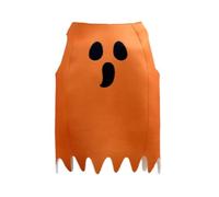 Jojomis Disfraz Fantasma Halloween Con Boca Curva Para Mujer,Orange Child style to 1