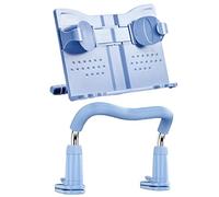 jojomis Dispositivo corrector de postura sentado para desarrollar buenos hábitos de escritura sentado con soporte de lectura para adolescentes, color azul