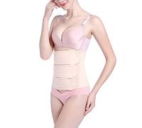 jojomis Faja abdominal transpirable posparto para mujer, soporte de estabilidad esquelética, talla L
