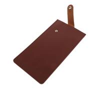 jojomis Juego de cuchillos de cocina, funda de cuero marrón para cuchillos de chef, cubierta de cuchillo de poliuretano, funda protectora portátil para cuchillos, 21,5 cm