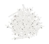 Jojomis Palos aplicadores de cera para nariz, espátulas para limpieza nasal, vellos de orejas, cejas, depilación facial, cabeza plana de 1 cm de ancho, 100 unidades