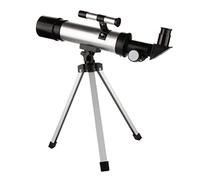 Jojomis Telescopio de astronomía 36050 con trípode, telescopio refractor de aumento 90X para principiantes, longitud focal de 360 mm, apertura de 50 mm, telescopio portátil de observación de estrellas