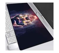 Jojo's Bizarre Adventure Anime Alfombrillas de Ratón - Gaming Mousepad 900x400mm, 3mm Base de Goma Antideslizante, Superfície con Textura Especial, Compatible con ratón láser y óptico, para PC y Laptop, C