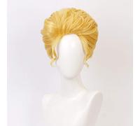 JoJo's Bizarre Adventure Giorno Giovanna Golden Cosplay peluca GIOGIO estilo disfraz de Halloween juego de roles pelucas + gorro de peluca