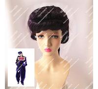 JoJo's Bizarre Adventure Higashikata Josuke estilo Cosplay peluca de pelo resistente al calor pelucas de disfraz de Cosplay + gorro de peluca