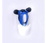 Jojo's Bizarre Adventure Jolyne Cujoh Kujo Buns Trenzas Peluca Cosplay Disfraz Resistente al calor Pelo sintético Jojo Mujeres Pelucas D