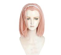 Jojos Bizarre Adventure Sugimoto Reimi Cosplay Wig Pink Short High Temperature Fiber Hair Costume Play Wigs Pelucas