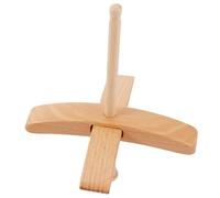 Jokapy Husillo de gota turco de madera de haya para principiantes desmontable husillo turco con instrucciones para hilos(A)