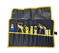 Jokari 490322 - Bolsa para electricista - Juego completo con tijeras para cables, pelacables, pelacables, cuchillos y herramientas para trabajos eléctricos profesionales
