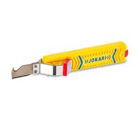 JOKARI J10280 - Cuchillo pelacables Secura Nº 28H con cuchilla en forma de gancho (Ø 8-28 mm)