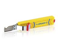 JOKARI J10280 - Cuchillo pelacables Secura Nº 28H con cuchilla en forma de gancho (Ø 8-28 mm)