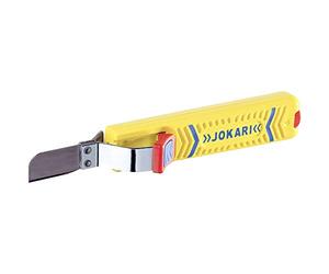 JOKARI J10281 - Cuchillo pelacables Secura Nº 28G con cuchilla recta (Ø 8-28 mm)