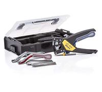 JOKARI J62000 - Herramienta de corte, pelado, torsión y crimpación de cables QUADRO Plus (0,5-2,5 mm²), Negro