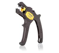 Jokari Pelacables Super 4 Plus (con cortador lateral, para secciones de conductor de 0,2 a 6 mm², tope de longitud ajustable de 5 a 15 mm, mango ergonómico, cuchillas recambiables) 460100