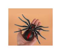 Joke Toy Remote Control Animal Led Light Remote Control Insect Ant Cockroach Spider Electronic Pet, 1 Piece, Black Red