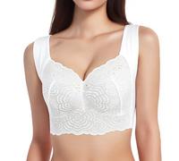 JokeLomple 2026 Sujetador de Mujer Talla Grande Color Liso Sujetadors para Uso Diario Talla Grande Color Liso Sujetadors para Uso Diario Sujetador de Mujer con Hebilla