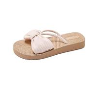 JokeLomple Chanclas Mujer Verano básicas de Uso Diario Tiras Suaves y Resistentes Ajuste cómodo Estable Sandalias Dedo Modernas Zapatos Informales Femeninos para Yoga Actividades Ligeras