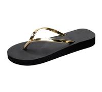 JokeLomple Chanclas para Mujer, cómodas y Elegantes, Sandalias de baño con tacón, Resistentes y Ligeras, Antideslizantes, Elegantes Sandalias de Verano con Plantilla para la Playa de Silicona