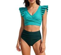 JokeLomple Conjuntos de Bikinis para Mujer,Bohemio Bañadores Bra Playa Bikini Vikinis Bañador Tankini Básico Diseño Bandeau Moderno Vacaciones Hawai Ideal Fiestas Playeras
