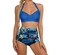 JokeLomple Conjuntos de Bikinis para Mujer Traje baño Dos Piezas Verano Sexy Deportivo Bañador Natación Diseño Bandeau Moderno Bikini Triángulo Brasileño Conjunto Elegante Viajes