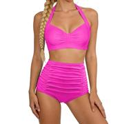 JokeLomple Conjuntos de Bikinis para Mujer Traje baño Dos Piezas Verano Sexy Deportivo Bañador Natación Diseño Bandeau Moderno Bikini Triángulo Brasileño Conjunto Elegante Viajes
