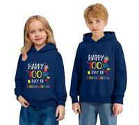 JokeLomple Sudadera con Capucha para Niñas Sudadera con Capucha de Manga Larga Chándal Top Suéter Pullover Niña Suéter Polar para Niña Sport Moda Ropa Estampado Lindo