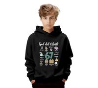 JokeLomple Sudaderas Niña Deportivo Camiseta Cuello Redondo Suéter Polar Sudadera Cuello Redondo Casual Manga Larga Ropa Sudadera con Capucha Perdida Sport Moda Ropa