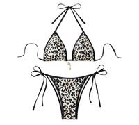 JokeLomple Traje de Baño Tallas Grandes para Mujer,Talla Grande Vikinis Estampado Moda Sexy Biquini Playa Vacaciones Diseño Bandeau Moderno Talla Ajustable Surf y Natación Activa