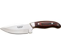 Joker Cuchilleria CR39 - Cuchillo desollador, cachas en Madera roja, Hoja de 11 cm