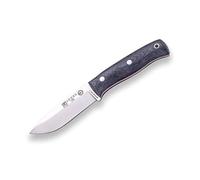 Joker Cuchillo de Supervivencia Deportivo Lynx CM111-F, Mango Canvas micarta, Hoja de 10,5 cm, Incluye Funda Kydex con pedernal, Herramienta de Pesca, Caza, Camping y Senderismo